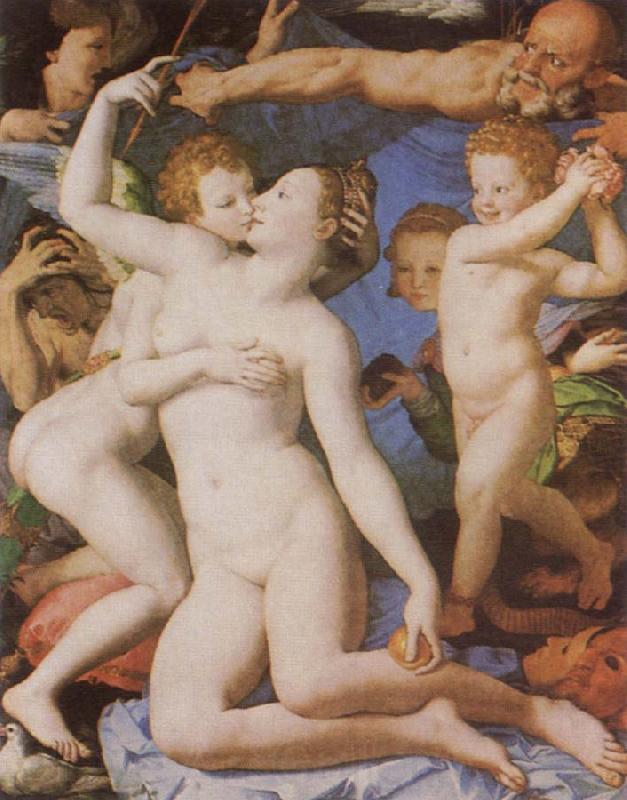 Agnolo Bronzino An Allegory with Venus and Cupid Spain oil painting art